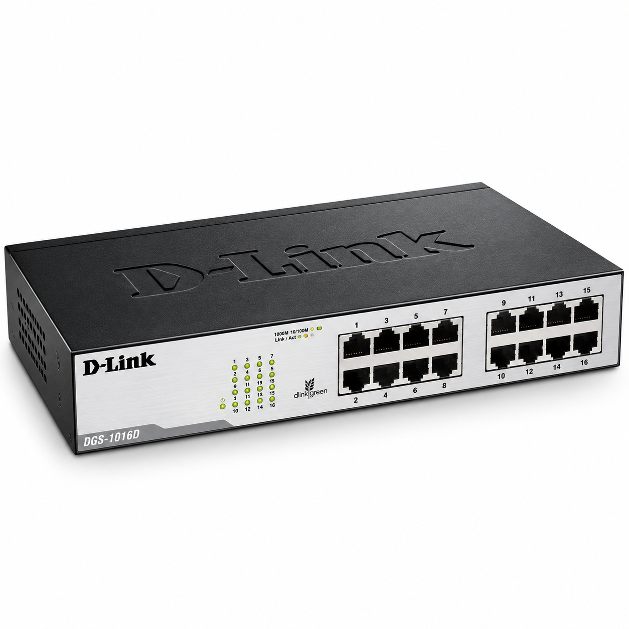 D Link Dgs1016D 16 Port Gigabit Unmanaged Switch